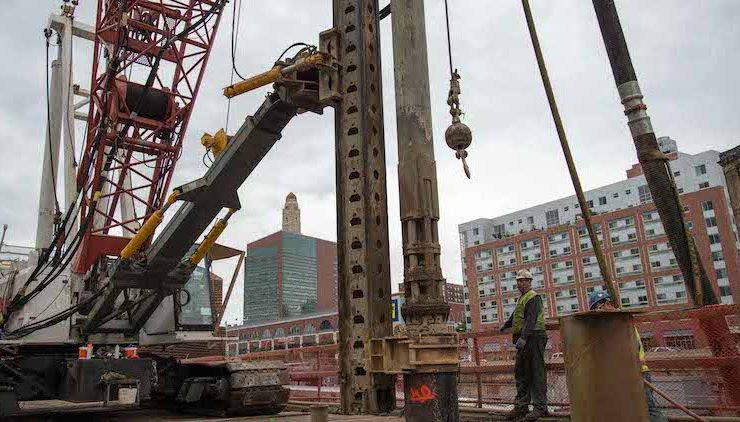 dewatering construction site