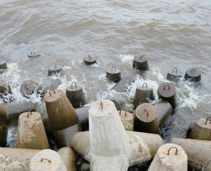 service buildings in marine construction