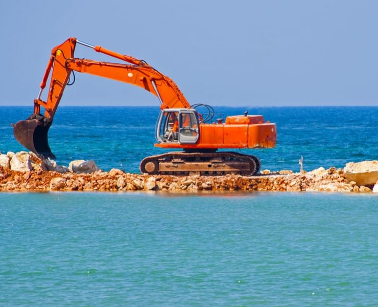 bulkhead seawall construction