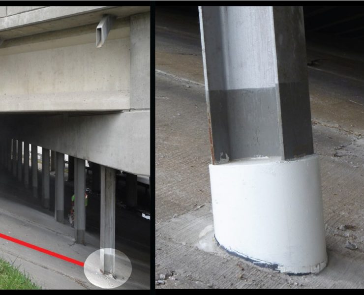 seawall backfill material