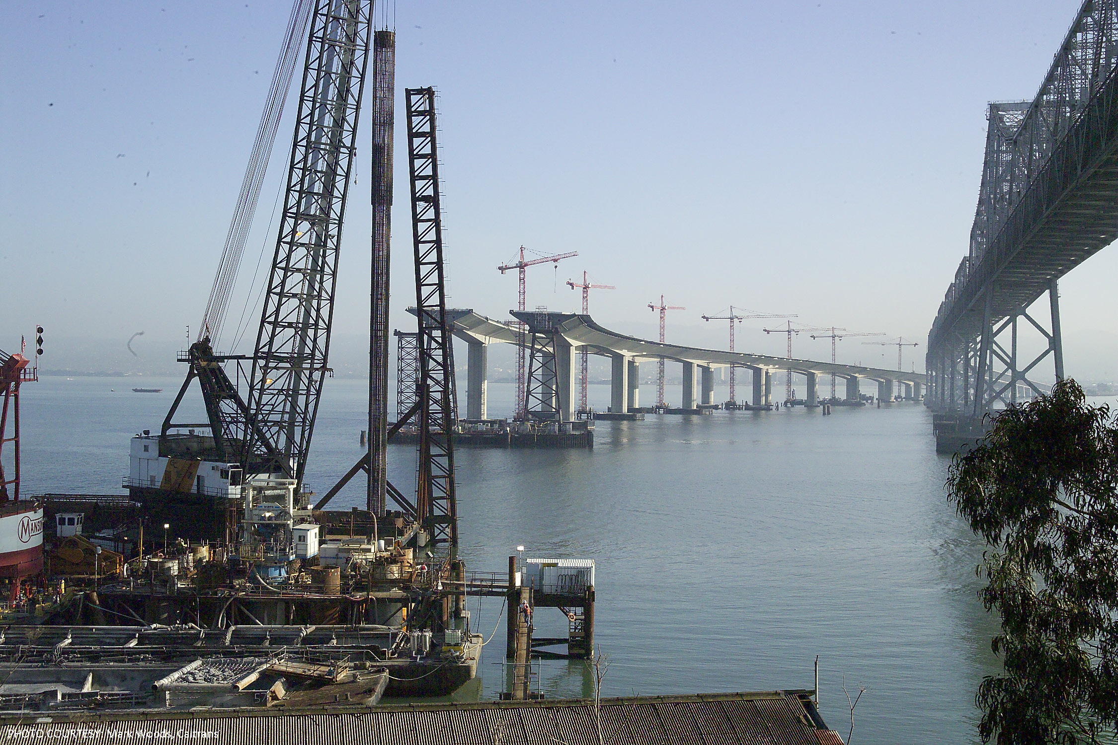 San Francisco-Oakland Bay Self-Anchored Suspension Span – American Bridge