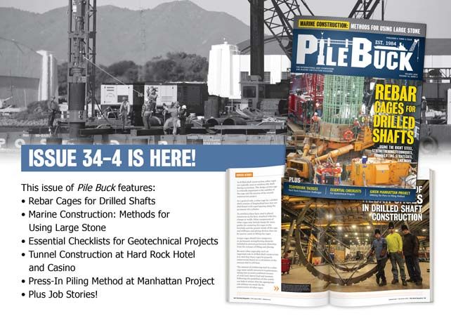 pile driving requirements