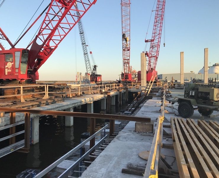 vinyl retaining wall