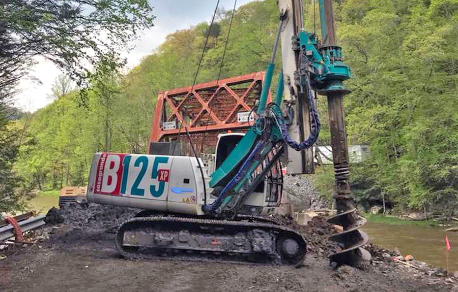who drills deep foundation pilings