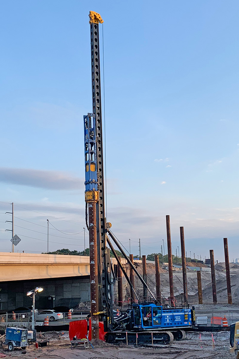 Hydraulic pile-driving hammer - DX series - BSP International Foundations  Limited