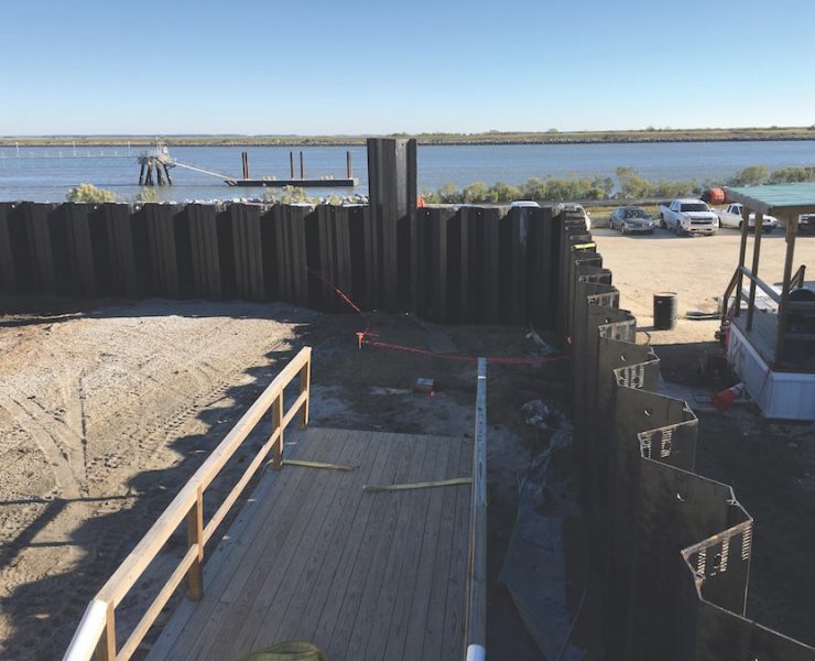 drilled shaft piling fabrication