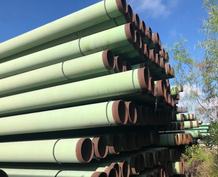 two types of piles in terms of driving angle