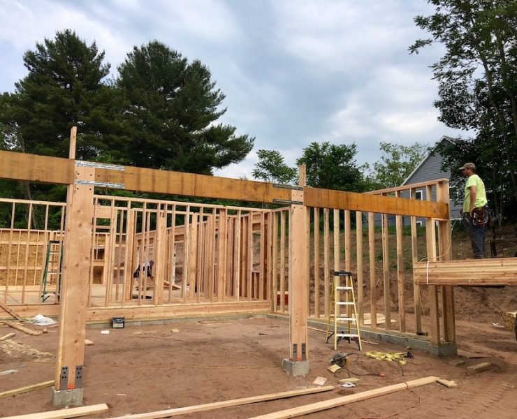 lagging construction