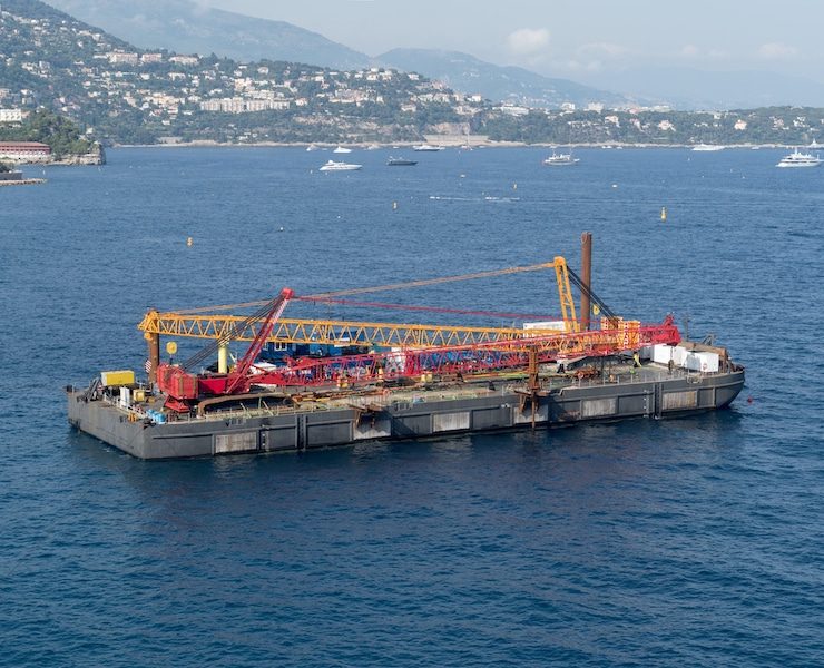 steel sheet pile seawall repair