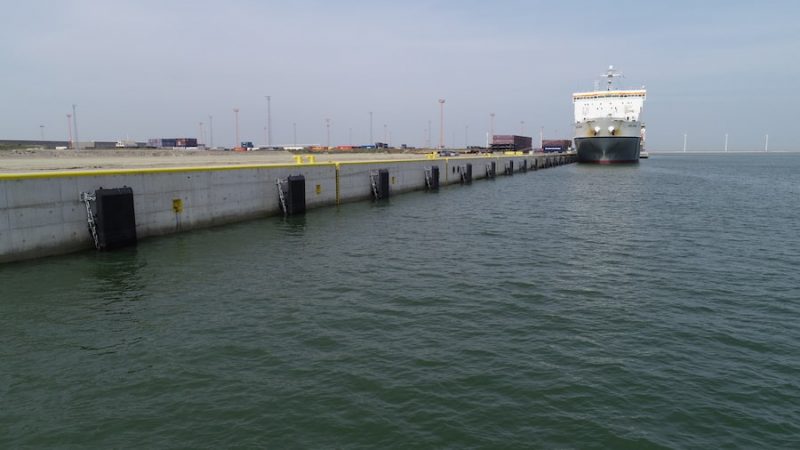 Port of Zeebrugge Installed SFT Cone Fenders For Largest Shortsea RoRo ...