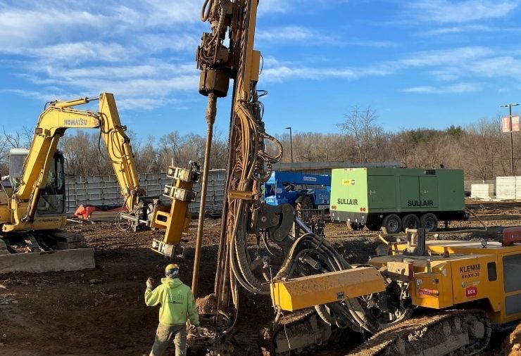 Contractor Drives Micropile Production, Safety with KLEMM Equipment