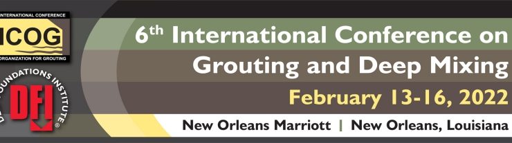 DFI Opens Registration for International Conference on Grouting and Deep Mixing