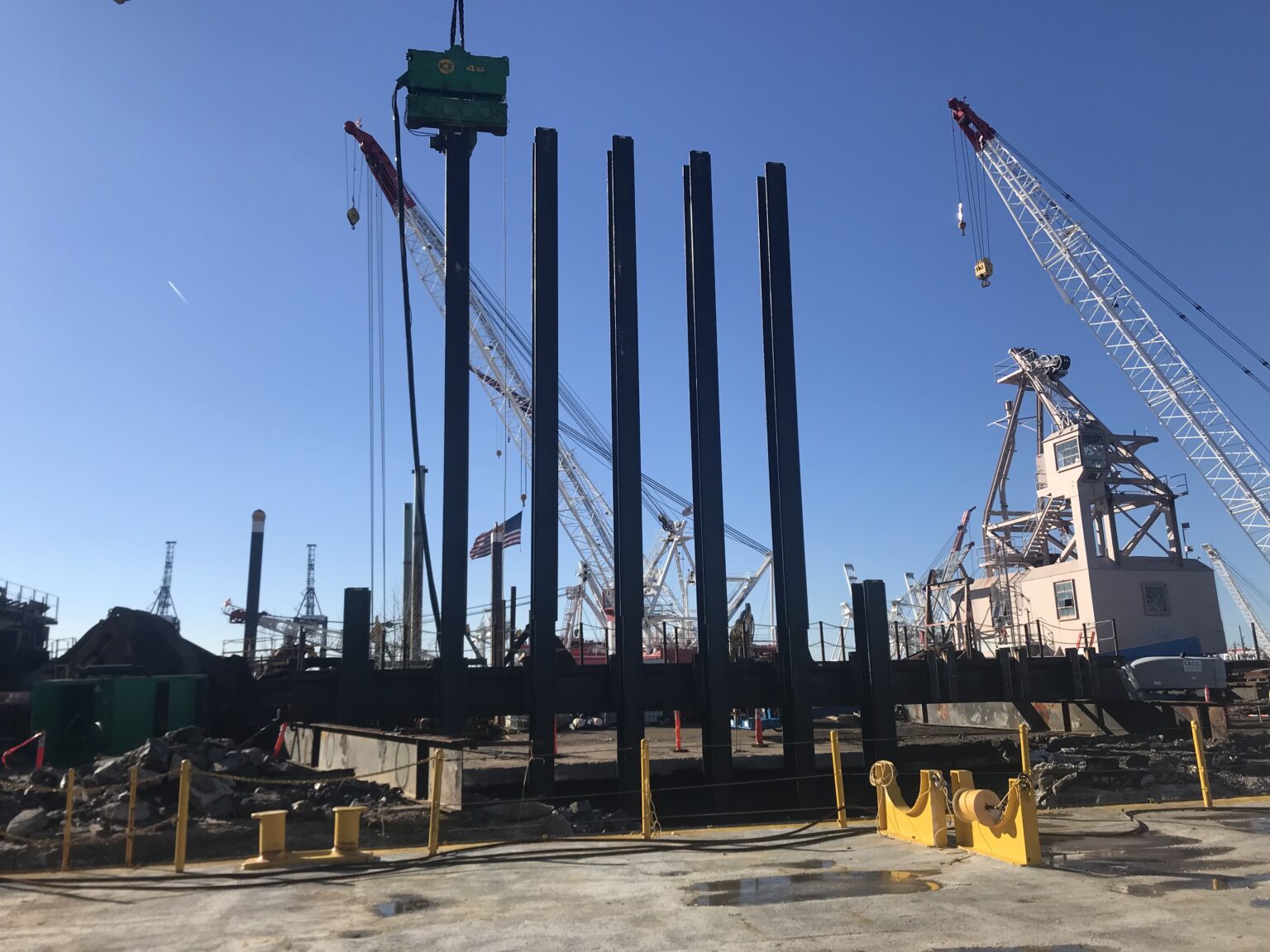 JD Fields Delivers First Shipment of HZM CombiWall to U.S. Market