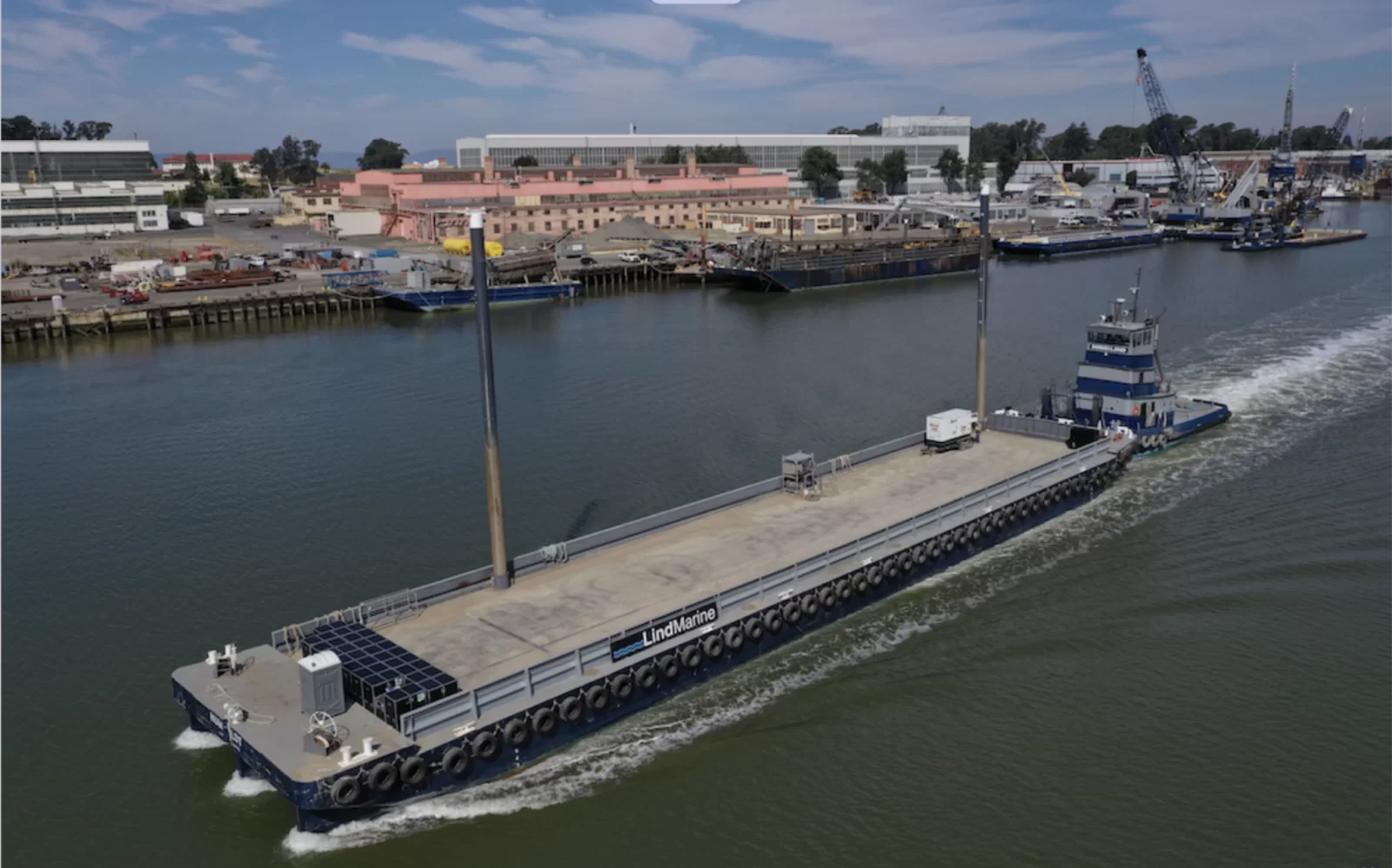 Marine logistics is the coordination of vessels, equipment, and personnel to ensure that every stage of a marine construction project runs efficiently. It combines transportation planning, scheduling, and safety management under constantly changing environmental conditions. Photo Credit: Lind Marine