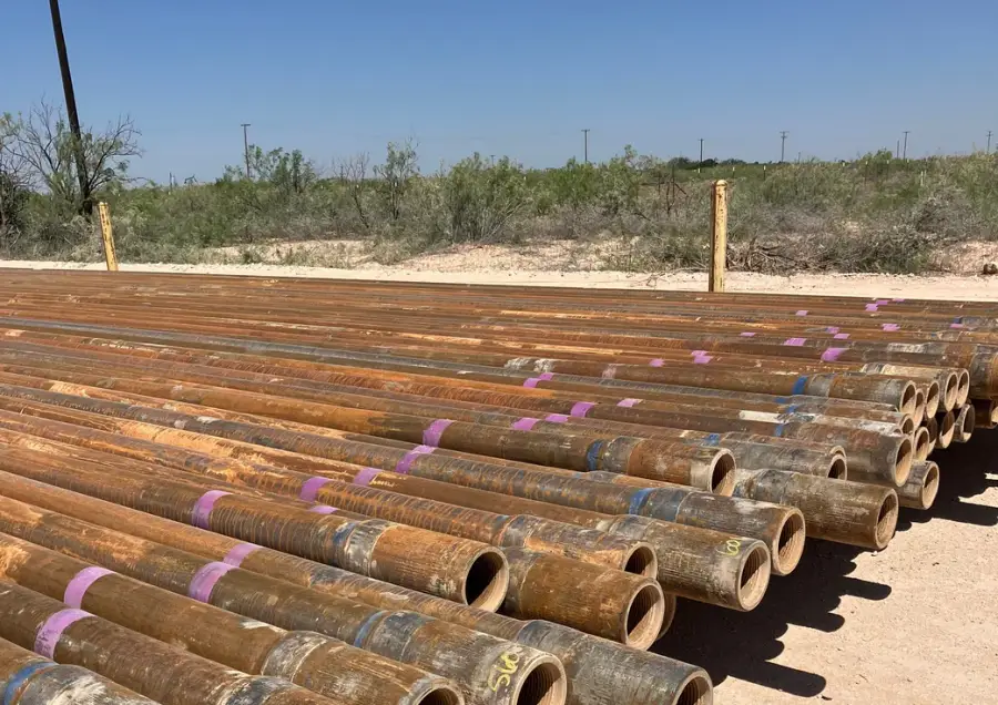 Surplus steel often includes new secondary pipe, prime overruns and unused structural inventory that never entered service. Companies that specialize in surplus purchasing typically buy these materials directly from fabrication shops, contractors and steel yards to be repurposed for new projects. Photo Credit: Dark Horse Metals