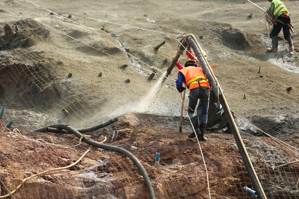 Chemical grouting involves pumping cementitious or resin-based grout into loose ground to fill voids and bind particles. This improves load-bearing capacity, controls settlement and seals paths where water could seep into deep foundation excavations.