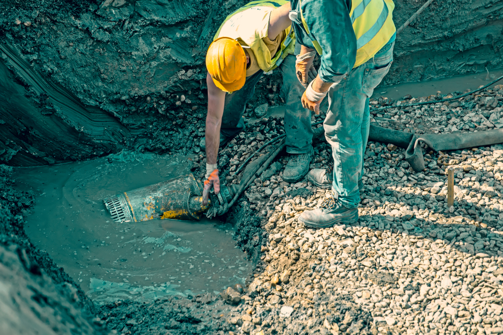 A dewatering pump removes excess water from construction or excavation sites to keep the area dry and stable for foundation work. These pumps handle groundwater, rainwater, or seepage efficiently, preventing soil erosion and structural instability during deep excavations.