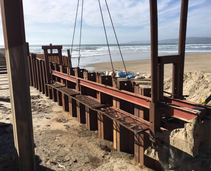 Steel products used in marine construction are commonly exposed to saltwater, oxygen, and moisture, which significantly accelerate corrosion compared to inland environments. Proper material selection and corrosion protection methods help extend service life and reduce maintenance costs. Photo Credit: Alliance Steel Trading Corporation