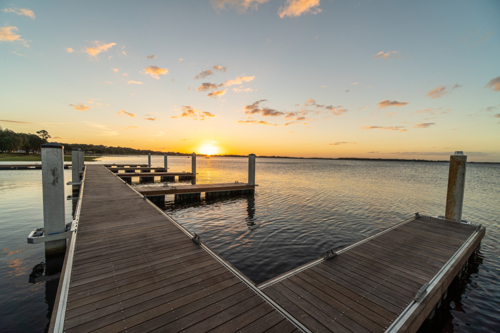 Dock builder supplies include auger bits, drilling tools, and composite cutting equipment designed specifically for dense marine lumber and structural materials. These tools allow builders to create clean cuts and precise holes that support stable dock framing.