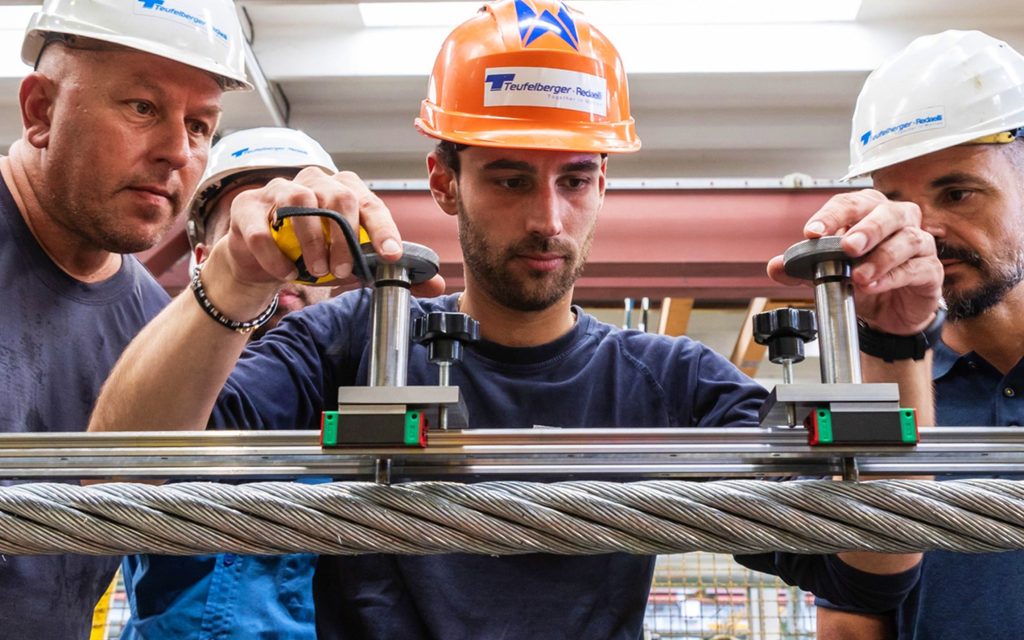 High strength wire rope is engineered to handle heavy loads with consistent performance in demanding industrial environments. Its durability and resistance to fatigue make it a reliable choice for long service life. Photo Credit: Teufelberger