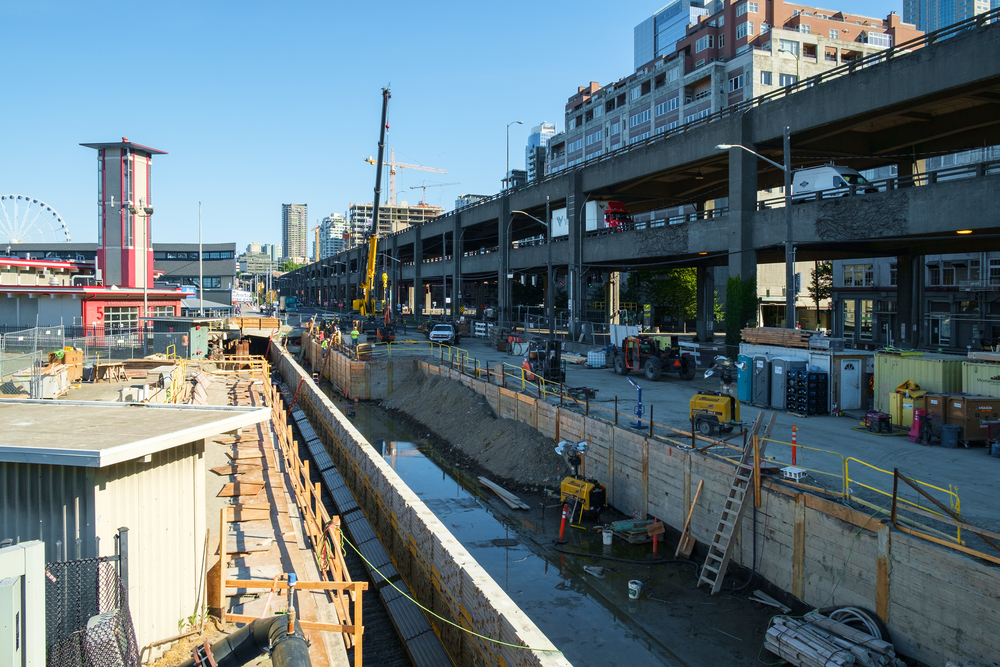 Polyurethane grouts expand rapidly to fill voids behind seawalls caused by soil loss, restoring crucial backfill support. Their closed cell structure prevents future water infiltration, which helps stabilize the wall long term.