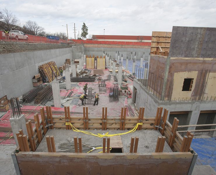 Concrete forming systems directly influence surface finish quality and structural tolerances in foundation construction. Proper installation and bracing help ensure consistent load transfer once the concrete reaches design strength. Photo Credit: UFP Industries, Inc.