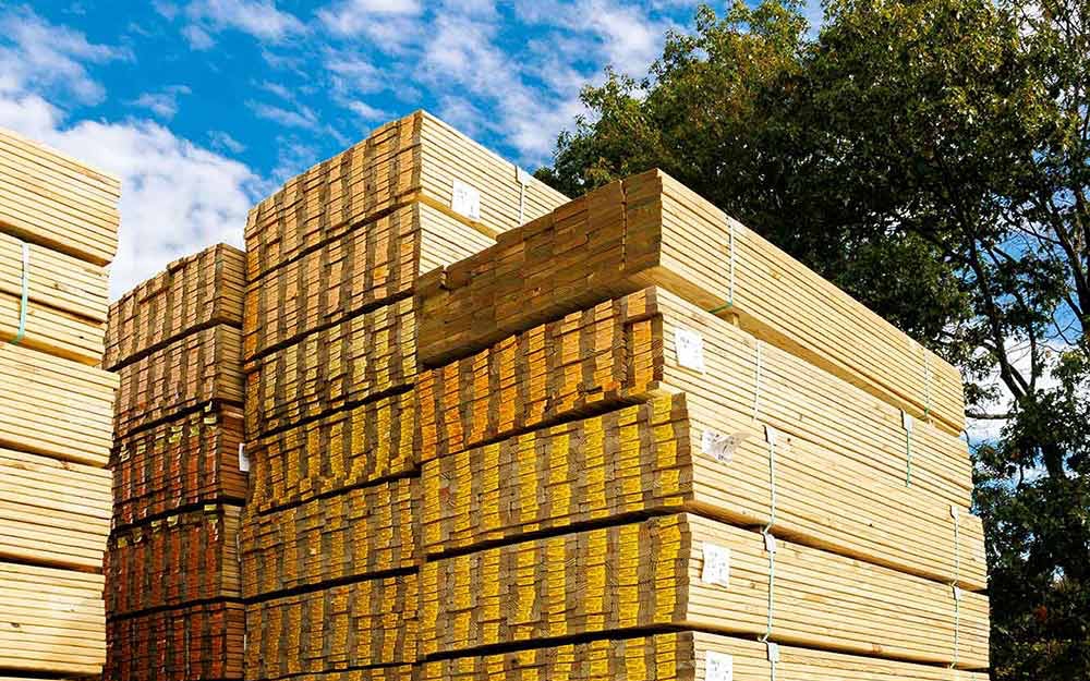 Saltwater environments accelerate deterioration through repeated wetting, oxygen exposure, and microbial activity. Using pressure-treated lumber specified for UC4B conditions helps extend the service life of structural timber near marine splash zones. Photo Credit: BB&S Lumber