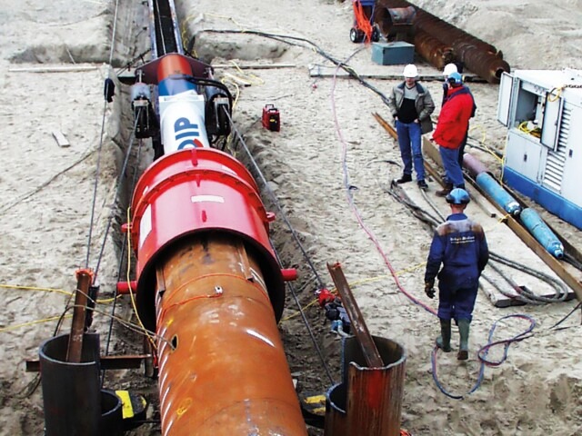 Angled piles are commonly used in bridge piers, offshore platforms, and marine fender systems to resist horizontal forces. They help distribute structural loads deeper into stronger soil layers. Photo Credit: IQIP