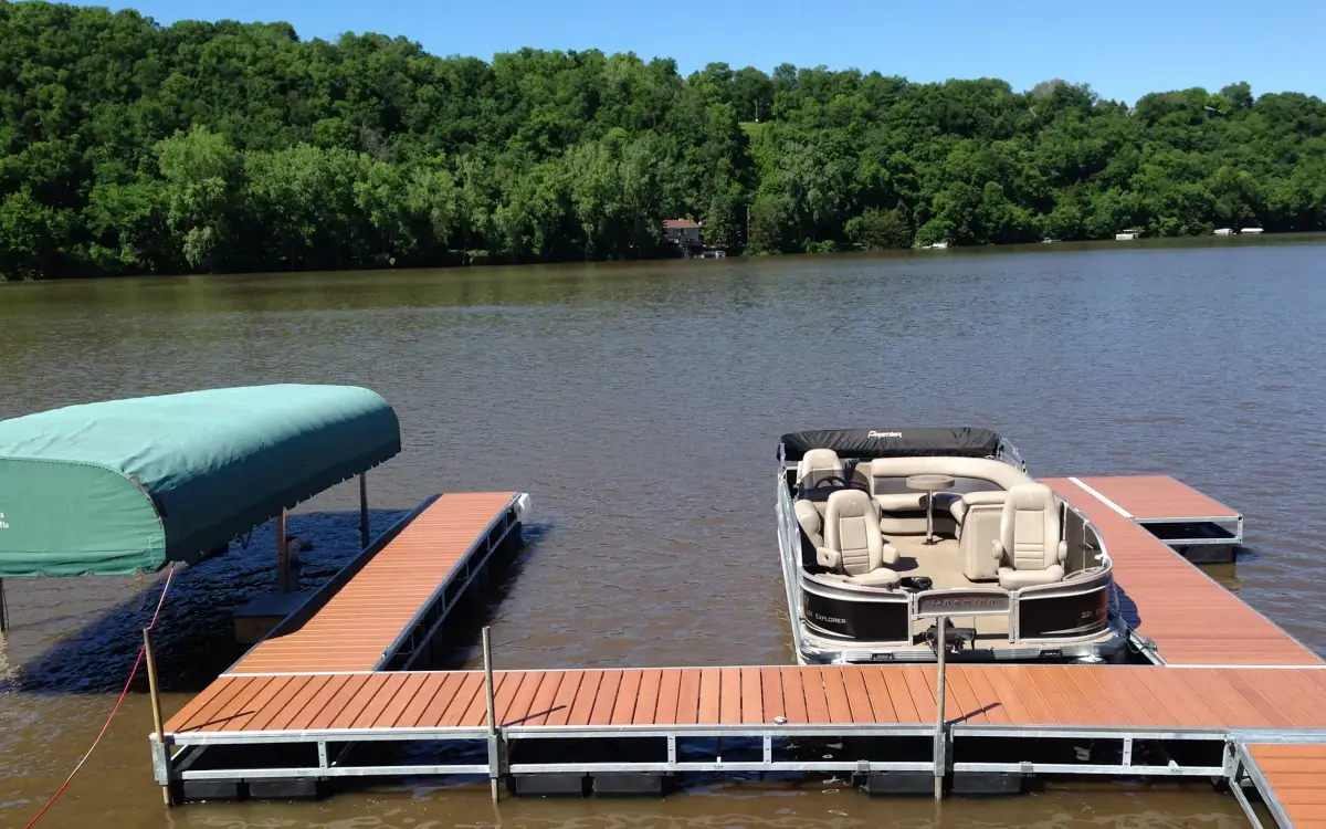 Environmental forces such as waves, ice, and fluctuating water levels influence foundation performance differently for floating docks and fixed piers. Floating systems tend to accommodate these forces through movement, while fixed structures must resist them through foundation strength and stiffness. Photo Credit: Pier Genius