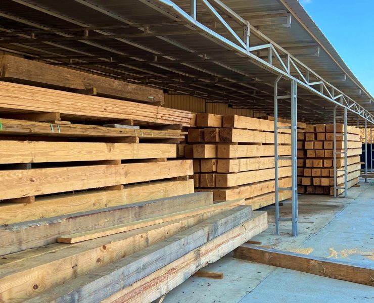 AWPA UC4B-rated lumber is commonly used for docks, bulkheads, and access mats exposed to high moisture and decay risk. The lumber used in these applications must meet minimum preservative retention levels to slow rot and biological degradation. Photo Credit: Clear Creek Wood Products