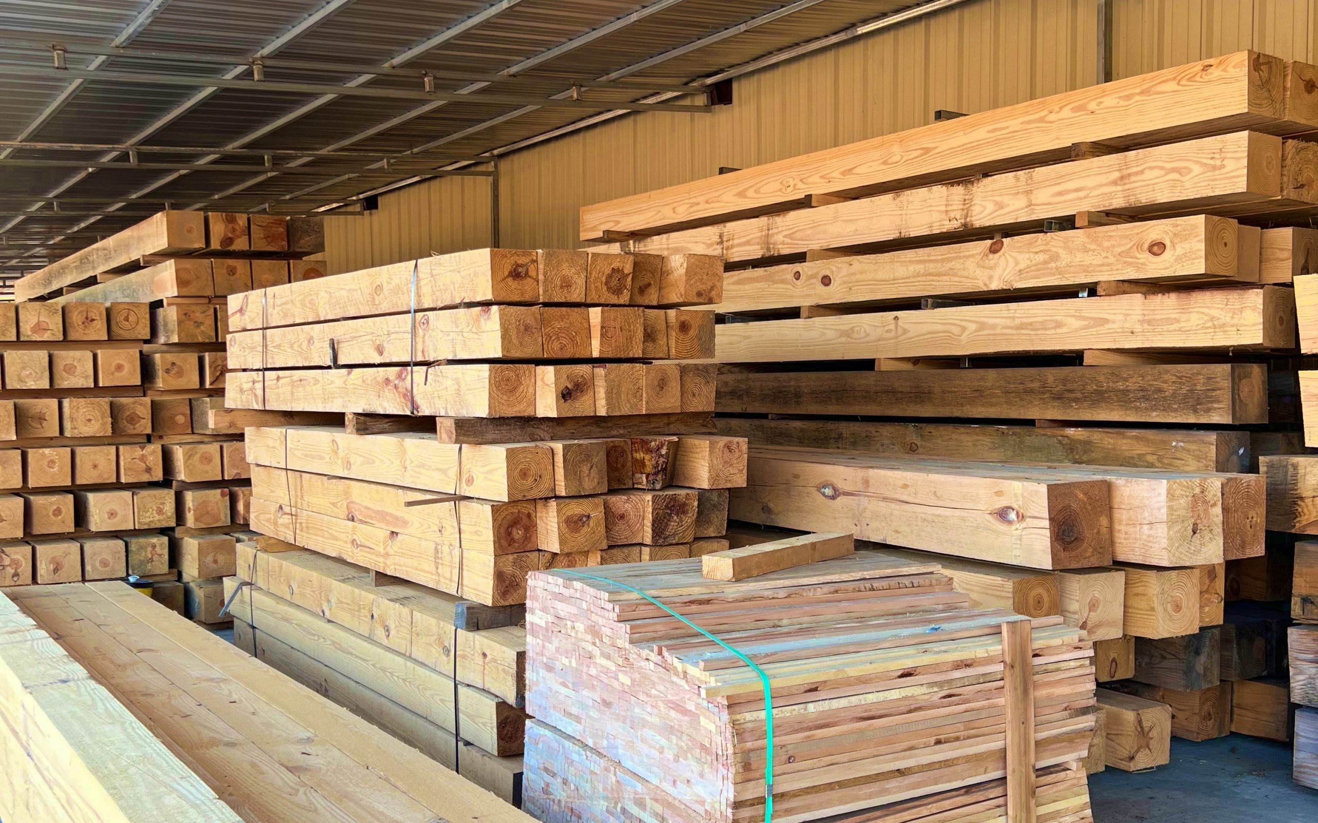 Marine construction mats and dock framing rely on heavy timber sections that experience constant loading and moisture. UC4B-treated lumber reduces internal decay, improving long-term structural reliability across multiple deployment cycles. Photo Credit: Clear Creek Wood Products