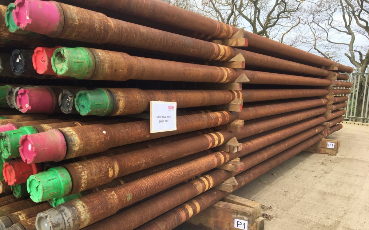 Repurposed steel tubulars can meet the same structural design requirements as new piles when properly inspected and engineered. In many marine projects, geotechnical conditions govern pile capacity rather than steel strength. Photo Credit: RAM Tubulars Inc