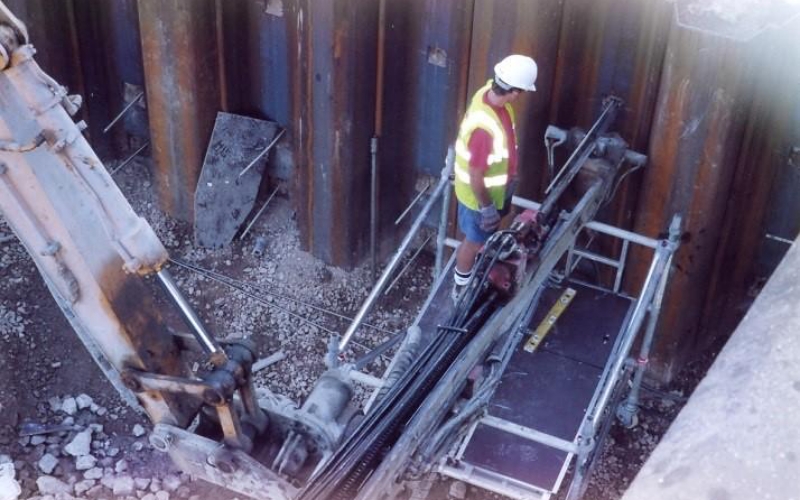 Mechanical anchor systems can be adapted to variable marine soils, including sand, clay, and weathered rock. Proper geotechnical evaluation is critical to ensure long-term performance. Photo Credit: Anchor Systems International