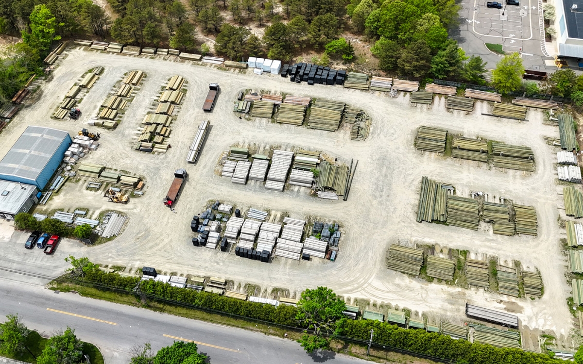 Drainage behind bulkheads plays a critical role in lumber longevity by reducing hydrostatic pressure and limiting prolonged saturation of wood fibers. Poor drainage accelerates decay even when marine-grade treated lumber is used. Photo Credit: Port Lumber Corp