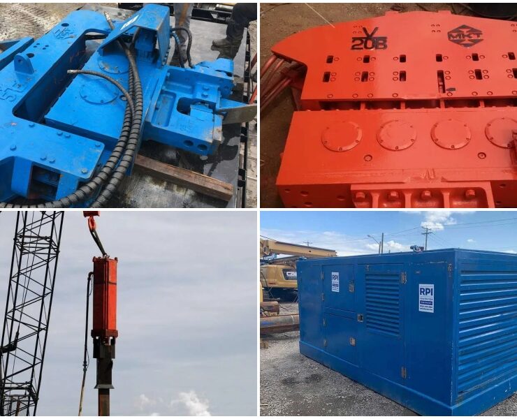 Used Pile Driving Equipment and Power Units