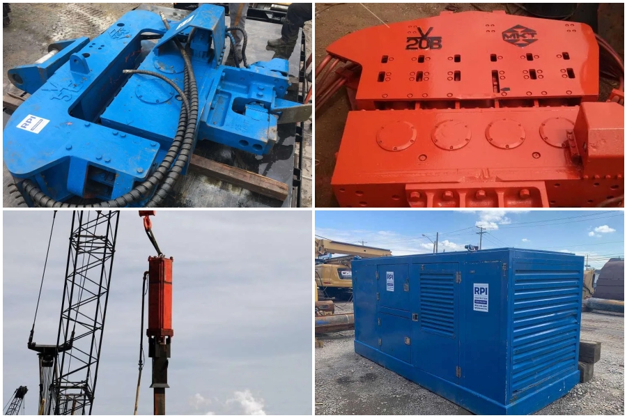 Used Pile Driving Equipment and Power Units