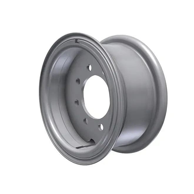 Wheel integrity plays a crucial role in load distribution, as weak or mismatched wheels can deform under repeated stress. This can lead to uneven tire wear and reduced equipment stability over time. Photo Credit: Trelleborg Tires