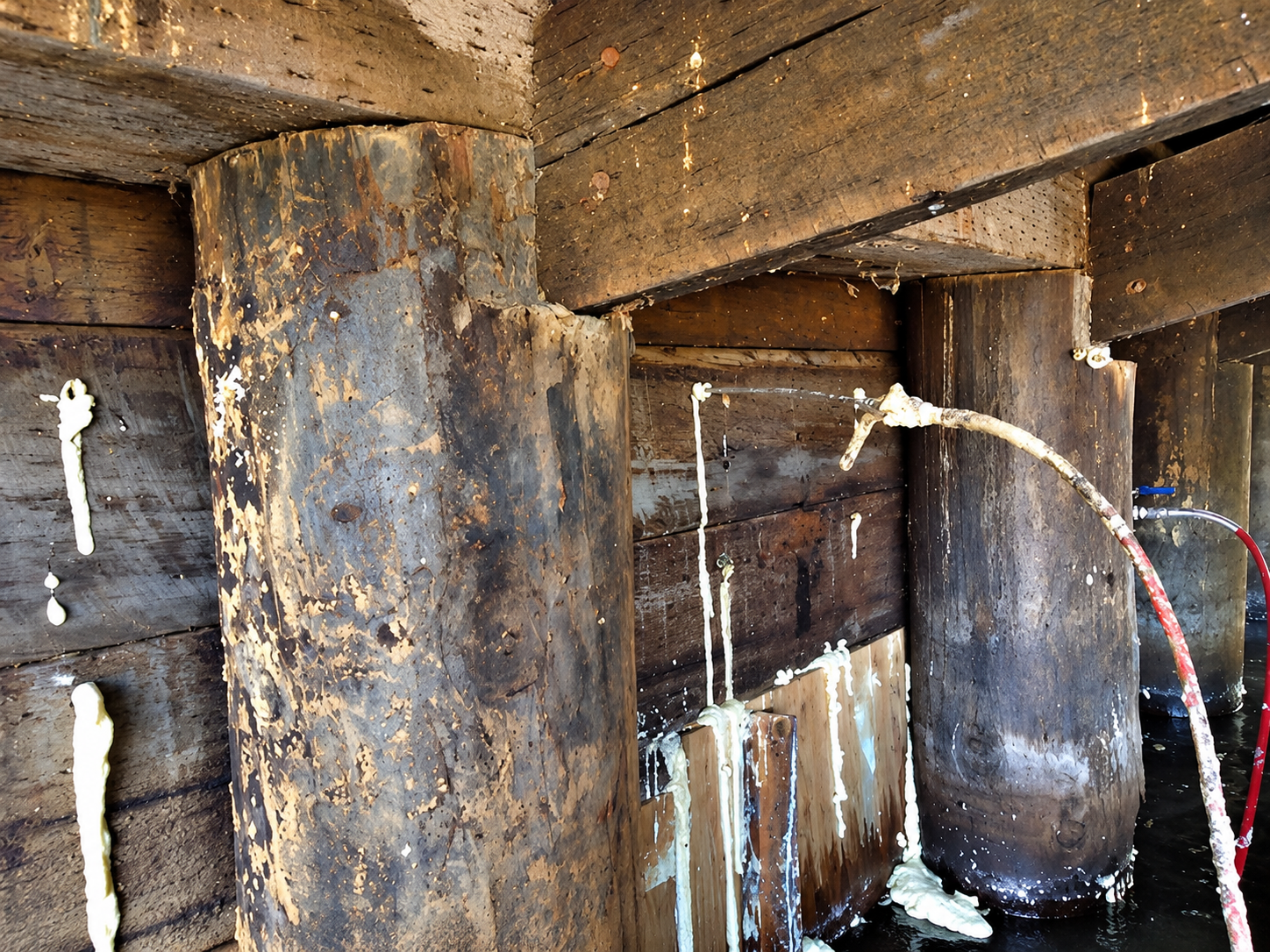 Bridge approach settlement can result from compressible foundation soils, loose fill, erosion, and other subsurface conditions. Correctly identifying the cause is essential before selecting a repair method. Photo Credit: Prime Resins