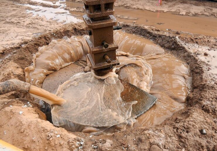 MATRIX Construction Products' drilling products include polymer and bentonite drilling fluids designed to support excavations, along with additives and chemicals for controlling slurry properties and addressing site-specific drilling conditions.